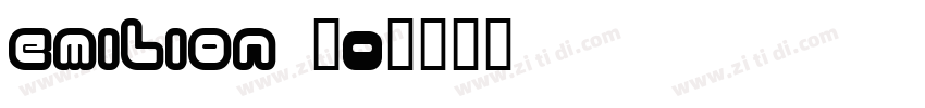 EMILION 20字体转换